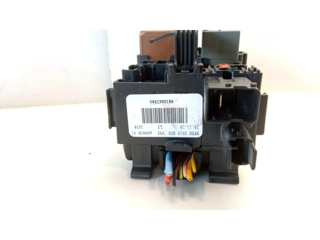 Блок предохранителей 9812661980, A006C801 Peugeot Partner