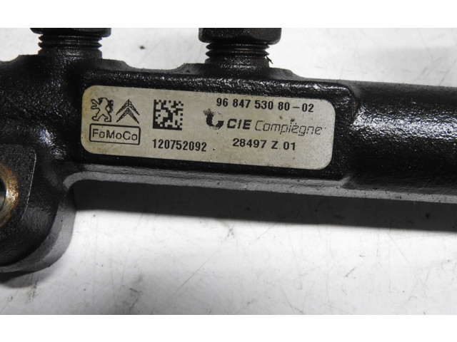 Vstřikovací lišta 9684753080, 20EA10 Peugeot 5008