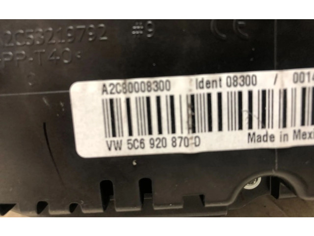 Спидометр (приборный щиток)    5C6920870D, 5C6920870D   Volkswagen Jetta VI