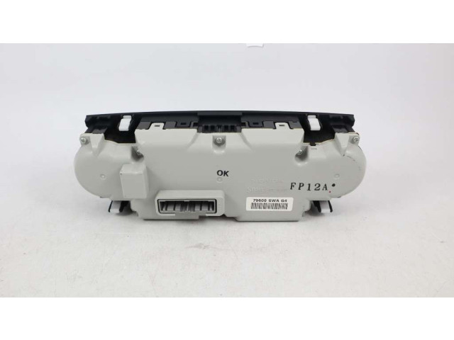 Блок управления климат-контролем 79600-SWA-G41ZA   Honda CR-V