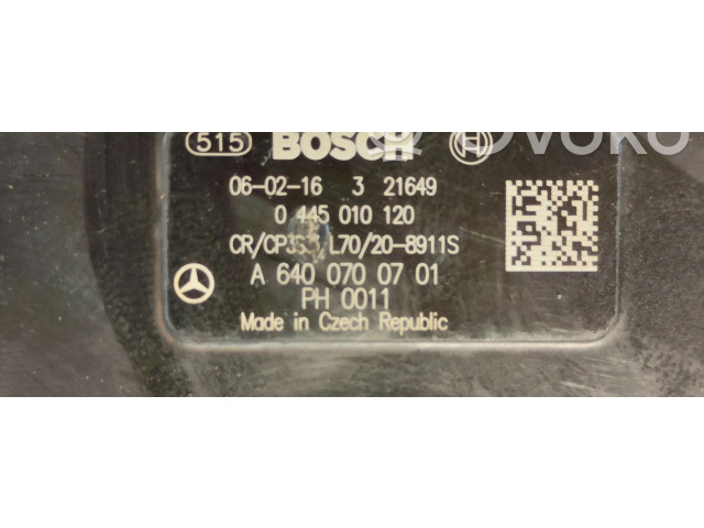 Vstřikovací čerpadlo A6400700701 Mercedes-Benz B W245 640940