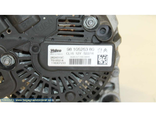 Генератор 9810525380, 2624310C Citroen Berlingo