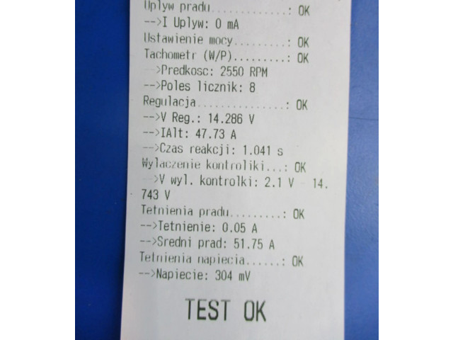 Генератор 028903018A, 028903018A Skoda Felicia II