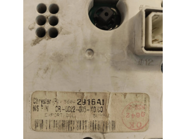 Панель приборов CR0022005K0C0, 2916AI Jeep Grand Cherokee (WJ)