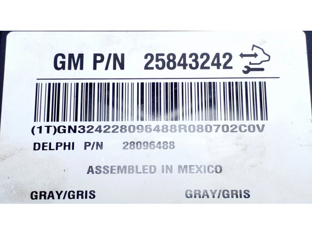 Блок комфорта 25843242, 28096488   Chevrolet Captiva   