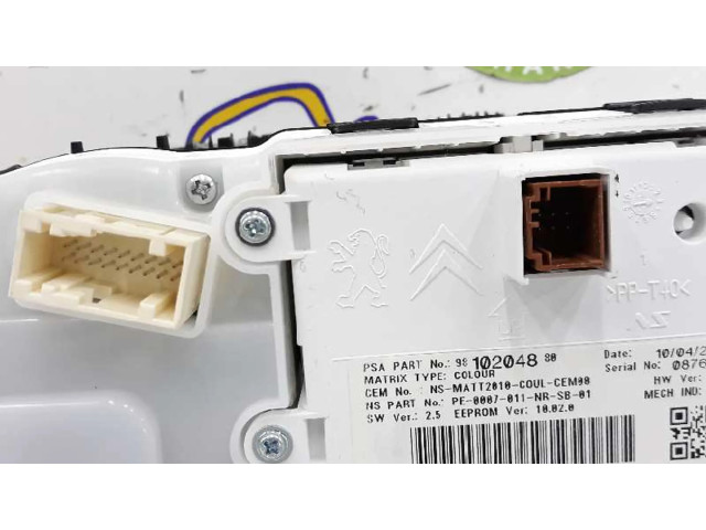 Панель приборов 9813865680, 9810204880 Peugeot 2008 II