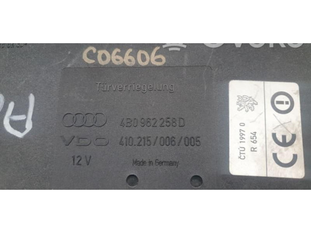 Блок комфорта 4B0962258D, 4B0962258D.   Audi A6 S6 C5 4B   