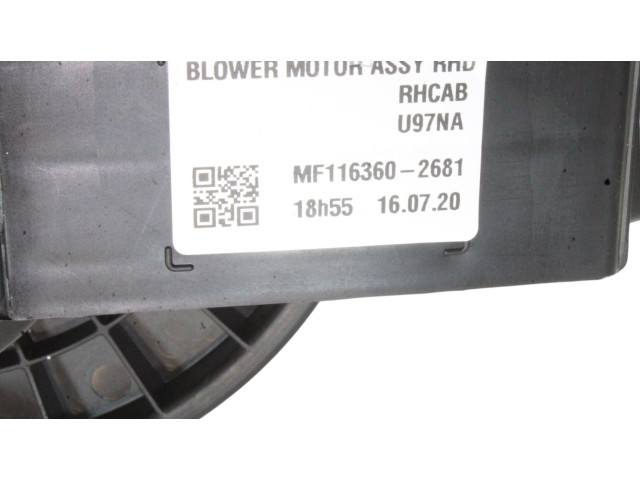 Вентилятор печки MF1163602681 Jaguar XE