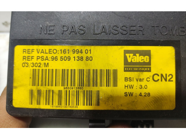 Блок предохранителей 9650913880, 16199401 Citroen Xsara