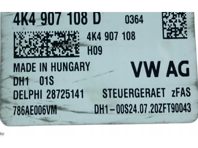 Блок управления 4K4907108D Audi A7 S7 4K8