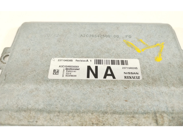 Блок управления двигателя 237104638S, 237104639S Dacia Sandero III