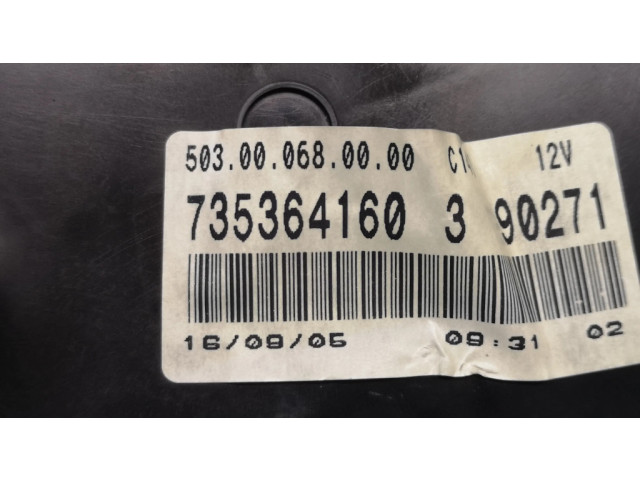 Панель приборов 735364160, 503000680000   Fiat Idea       