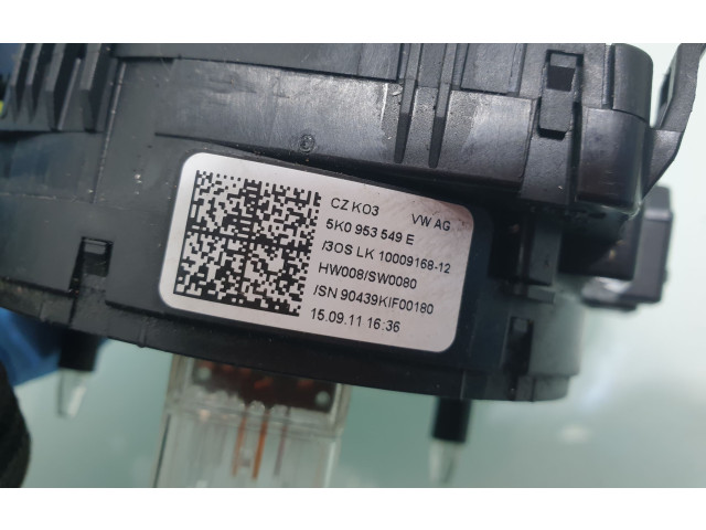 Подрулевой шлейф SRS 5K0953549E Volkswagen Golf VI