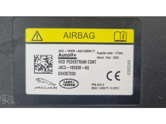 Надувная подушка для пешеходов