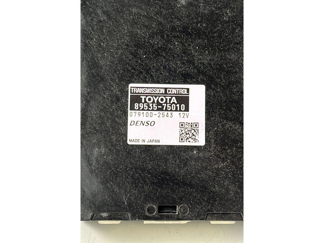 Блок управления коробкой передач 89535-75010, 2ZR   Toyota Auris 150