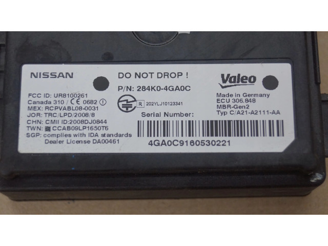 Блок управления 284K04GA0C Infiniti Q60