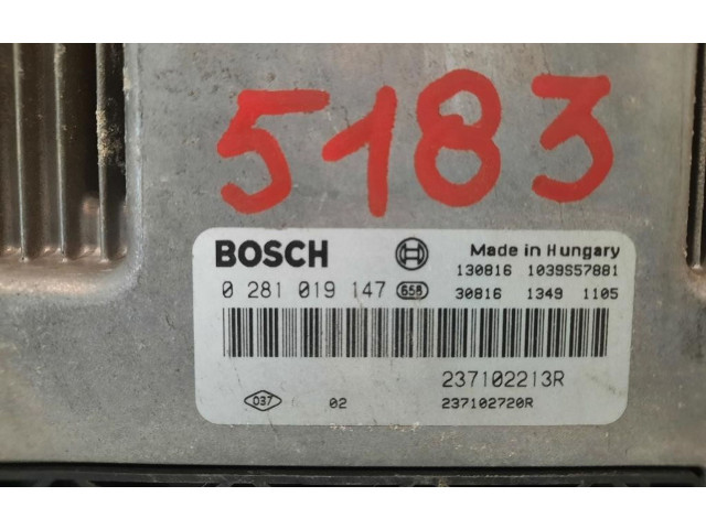 Řídící jednotka Dacia Dokker 2012