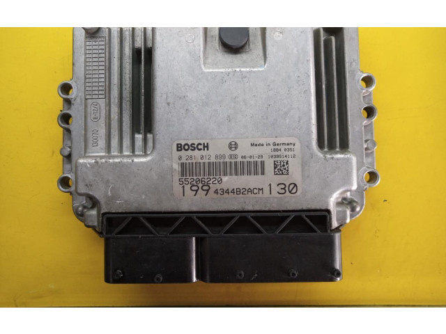 Řídící jednotka 55206220   Fiat Punto (199) 2009