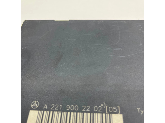 Блок комфорта A2219002202, 00405881A4 Mercedes-Benz S W221
