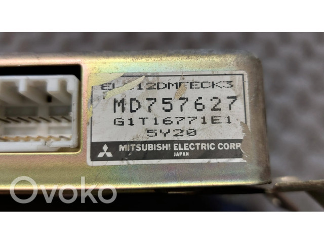Блок управления двигателя MD757627, G1T16771E1 Mitsubishi Galant