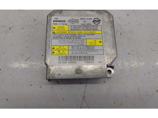 Блок подушек безопасности 8625131060, 47060215 SsangYong Actyon