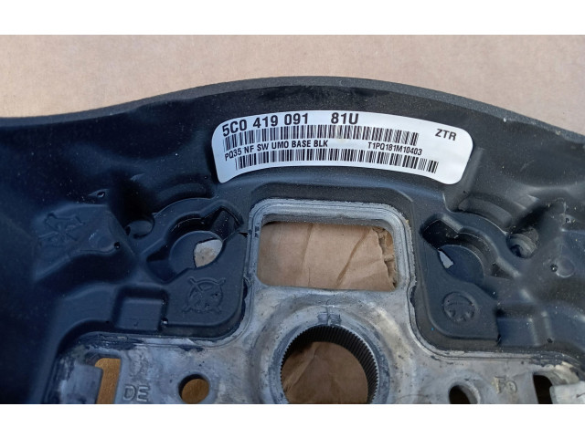 Руль Volkswagen Golf VI 2008 - 2013 года 5C0419091, 2012R