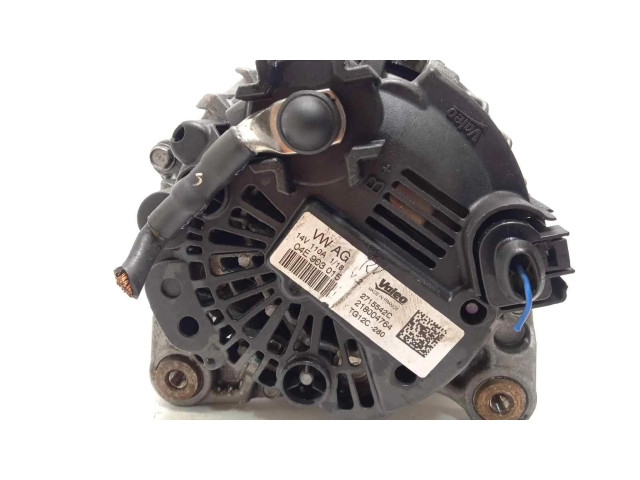 Генератор 04E903015, TG12C280 Skoda Fabia Mk3 (NJ) 1.0