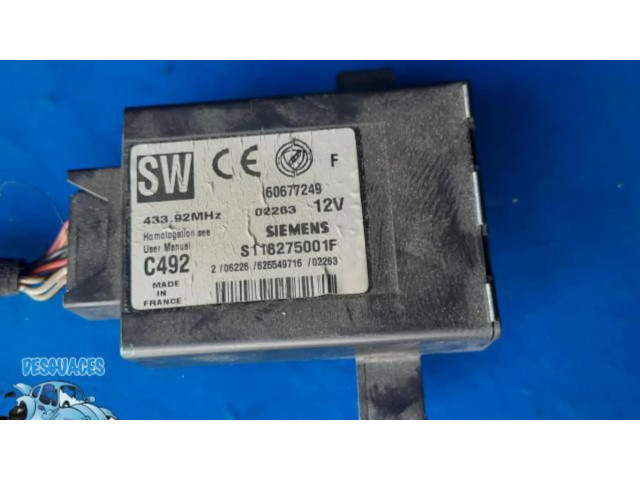 Блок управления двигателя 60677249, MODULOELECTRONICO Alfa Romeo 166