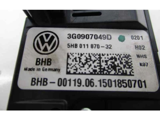 Блок управления климат-контролем 3G0907049D Volkswagen Touran II