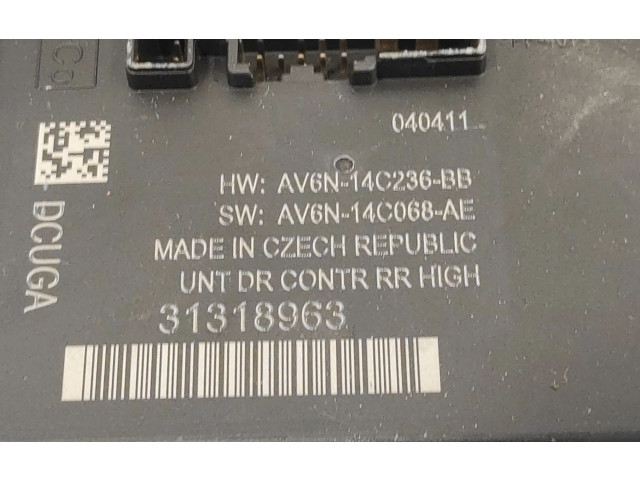 Блок управления AV6N14C236BB, AV6N14C068AE Volvo S60