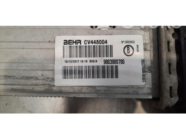 Интеркулер 9803900780 Citroen C3 Aircross