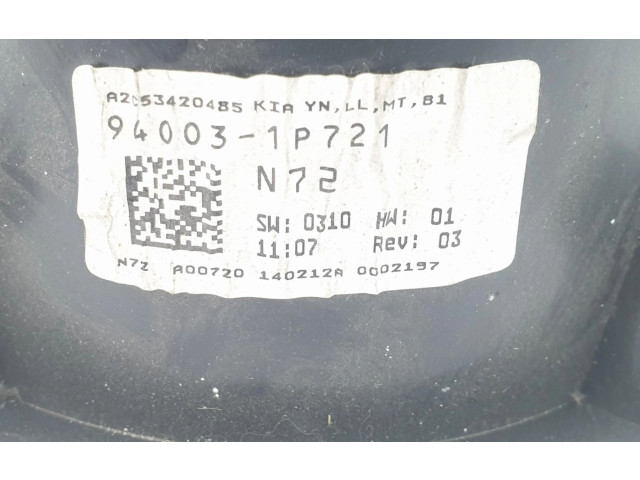 Přístrojová deska KIA Venga 2012 940031P721, 940031P721