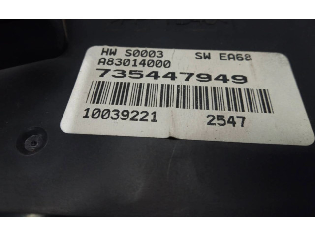 Блок управления климат-контролем 735447949, 10039221 Fiat Grande Punto