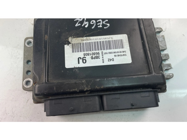 Блок управления двигателя 96801808 Chevrolet Matiz