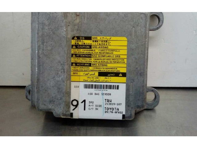 Блок подушек безопасности 891700F032, 213819107   Toyota Corolla Verso E121