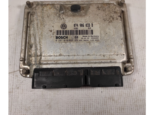Řídící jednotka 074906018B, 0281010084 Volkswagen Transporter - Caravelle T4 2002
