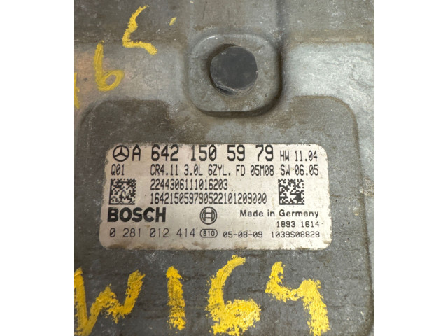 Řídící jednotka A6421505979, 0281012414 Mercedes-Benz R W251 2008