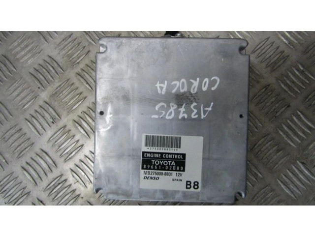 Řídící jednotka 8966102B80, 89661-02B80 MB275000-880 Toyota Corolla E120 E130 2004
