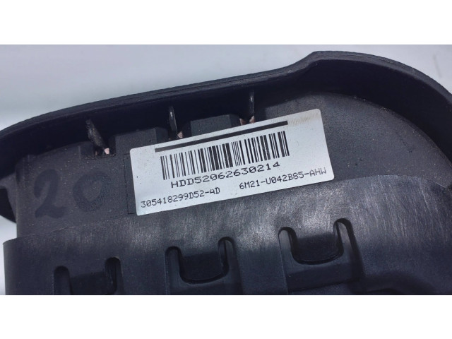 Подушка безопасности водителя 6M21U042B85AHW, 305418299D52AD   Ford S-MAX