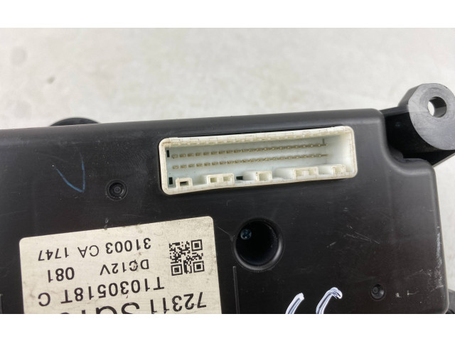 Блок управления климат-контролем 72311SG160   Subaru Forester SJ