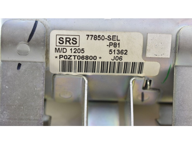 Подушка безопасности пассажира 77850-SEL, 77850-SEL Honda City