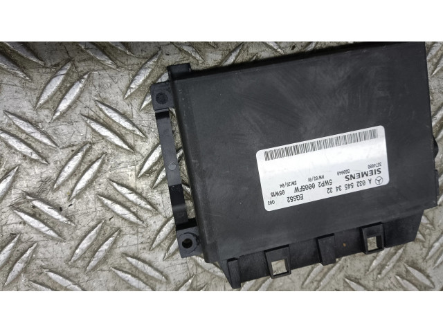 Блок управления коробкой передач 0325453432   Mercedes-Benz E W211