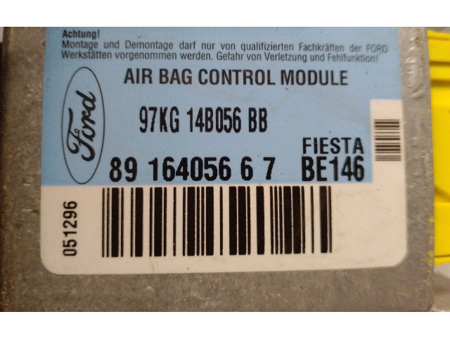 Блок подушек безопасности 97KG14B056BB, 8916405667 Ford Ka