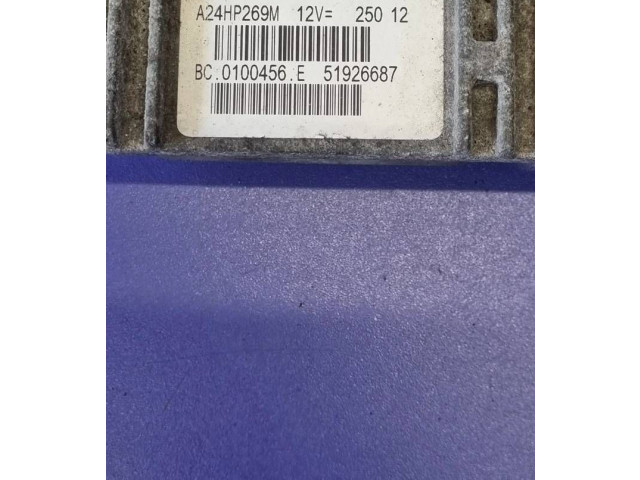 Řídící jednotka 51926687, A24HP269M   Fiat Punto (199) 2011