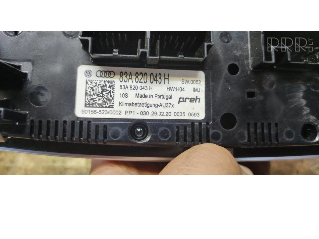 Блок управления кондиционера воздуха / климата/ печки (в салоне)