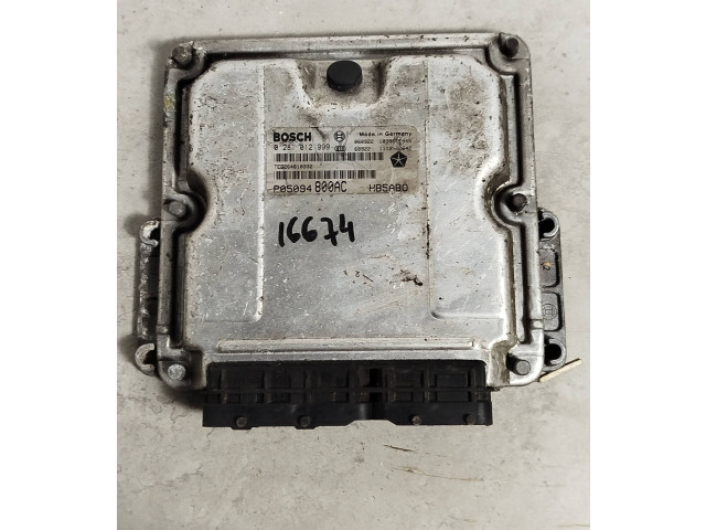 Řídící jednotka 0281012999   Chrysler Voyager 2010