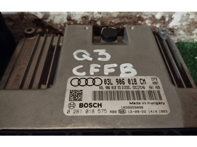Блок управления двигателя 03L906018CM, 03L906018ES Audi Q3 8U
