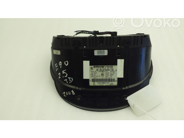 Přístrojová deska BMW 3 E92 E93 2008 9166861, 730001843