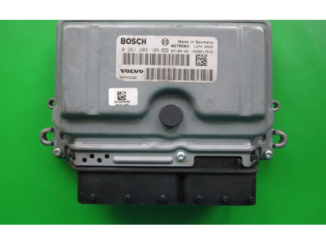 Řídící jednotka 30743338, 0261209108   Volvo S80 2008