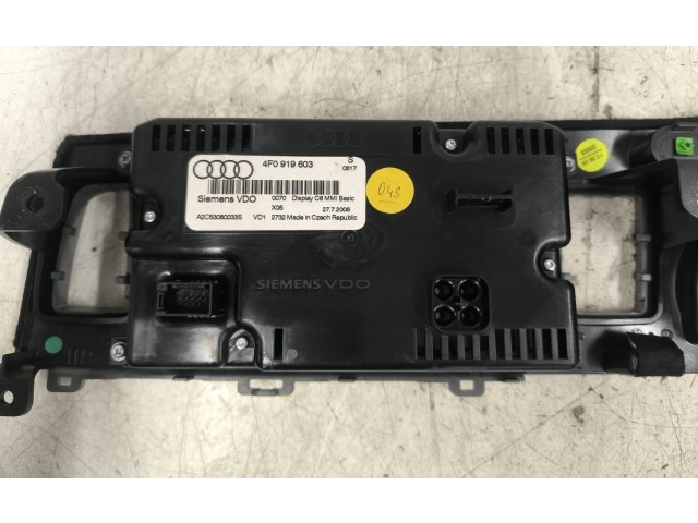 Přístrojová deska  Audi Q7 4L 2006 4F0919603, 4L0920900B  